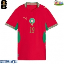 Marokko Youssef En-Nesyri #19 Hjemmedrakt Dame VM 2026 Kortermet